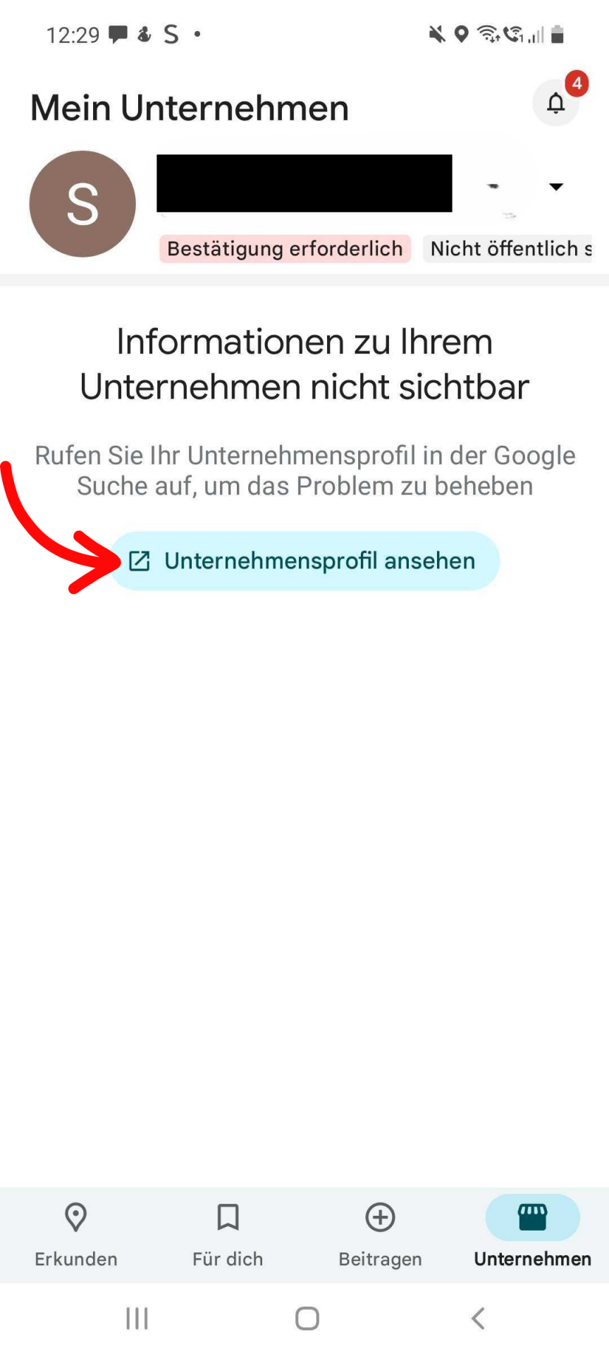 Mobile Ansicht