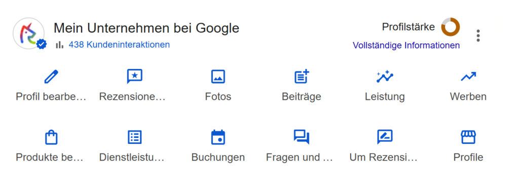 Desktop Ansicht